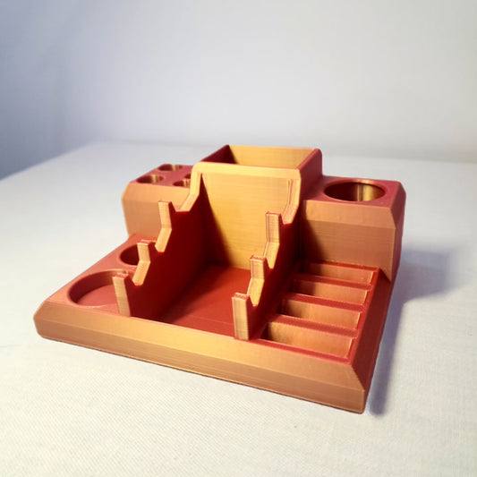 Compact Dab Station (Red/Gold)